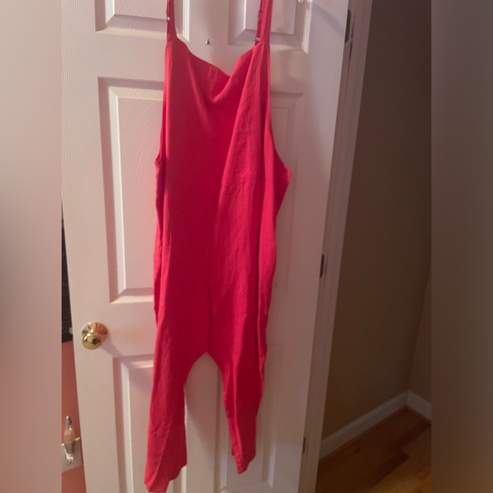Eileen Fisher linen jumpsuit - Picture 3 of 8